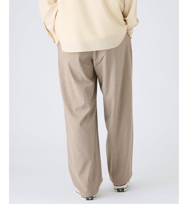 EDIFICE「CARREMAN（キャリーマン）FRENCH FABRIC イージー パンツ」|スラックス|