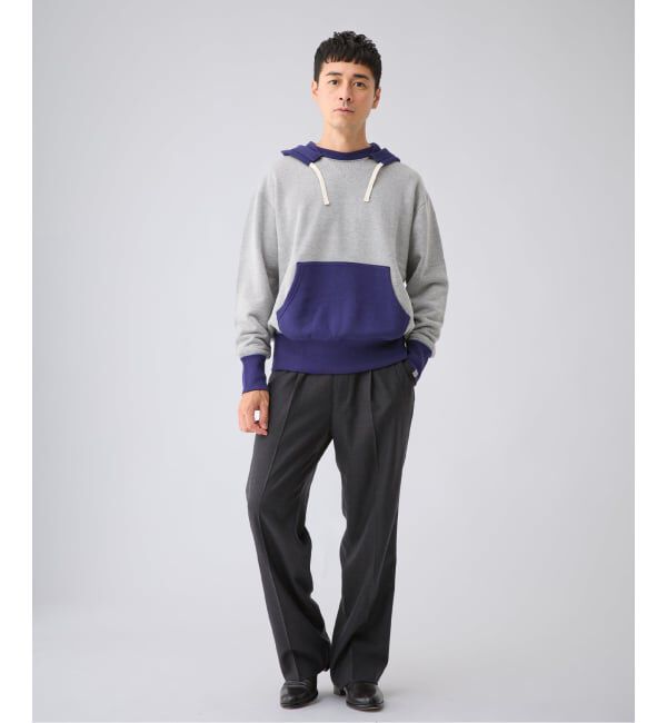 EDIFICE「LOOPWHEELER for LOWERCASE 別注 After Hood Sweatshirt」|パーカー|