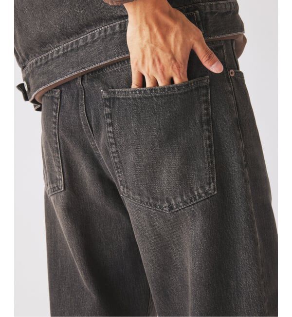 JOURNAL STANDARD relume「スモーキーデニム ワイドパンツ」|デニム|