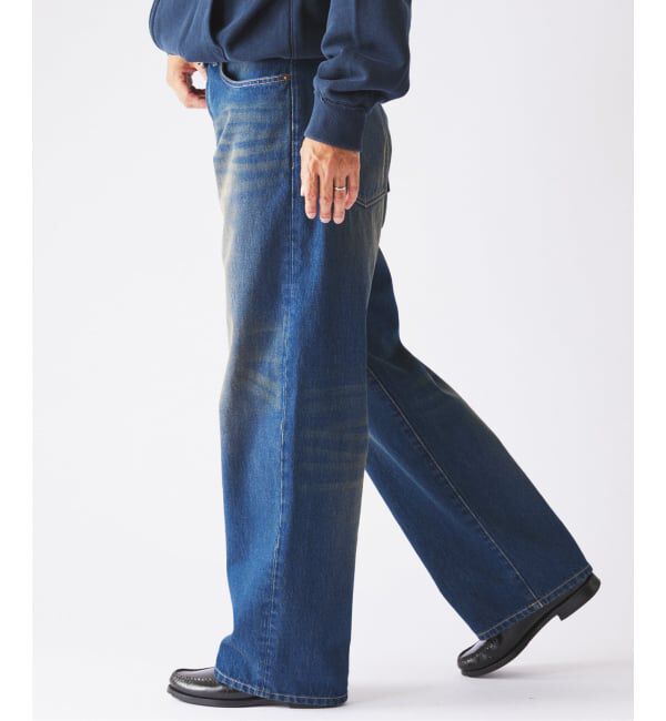JOURNAL STANDARD relume「スモーキーデニム ワイドパンツ」|デニム|