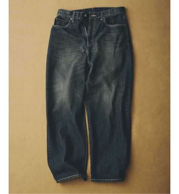 JOURNAL STANDARD relume「スモーキーデニム ワイドパンツ」|デニム|ネイビー B