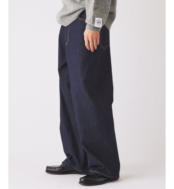 JOURNAL STANDARD relume「クラフトデニム 13.5oz ワイドストレート」|デニム|