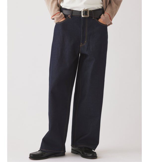 JOURNAL STANDARD relume「クラフトデニム 13.5oz ワイドストレート」|デニム|