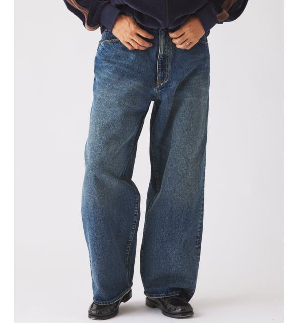 JOURNAL STANDARD relume「クラフトデニム 13.5oz ワイドストレート」|デニム|