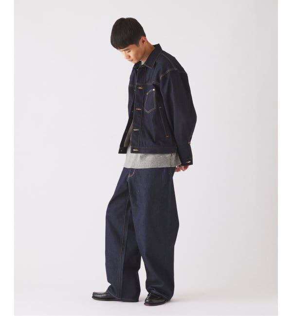 JOURNAL STANDARD relume「クラフトデニム 13.5oz ワイドストレート」|デニム|