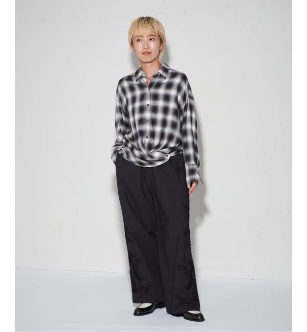 GRISE「《WEB +一部店舗限定》GRISEレザースリークトゥローファー」|ローファー|