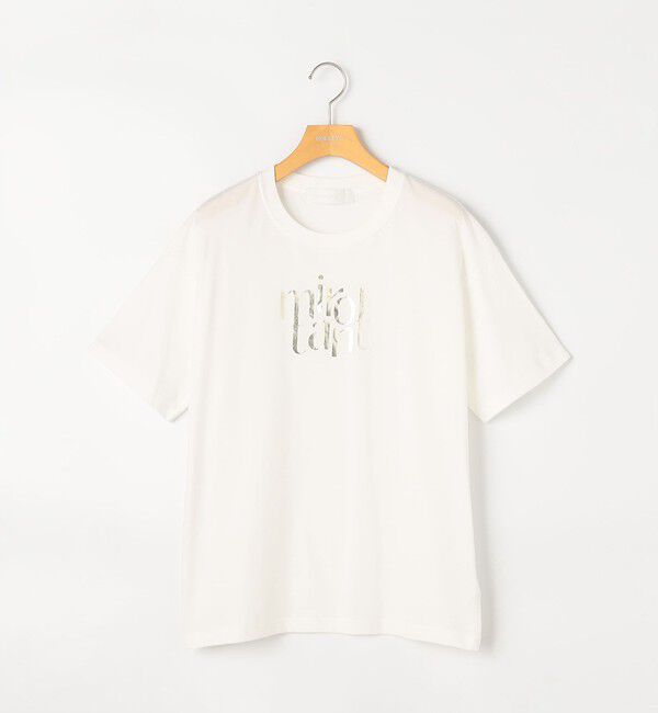NOLLEY'S sophi「ウォッシャブルオーバーサイズロゴTシャツ」|Tシャツ・カットソー|