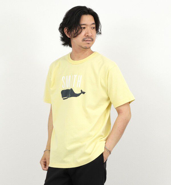 NOLLEY'S goodman「【BARNS OUTFITTERS】別注 SMITH プリントTシャツ 26SS」|Tシャツ・カットソー|