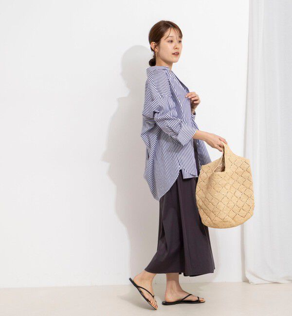 NOLLEY'S「ウォッシャブル布帛切り替えワンピース」|ワンピース|