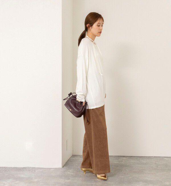 NOLLEY'S「【WEB限定】ウォッシャブルチョーカーカットソー」|Tシャツ・カットソー|