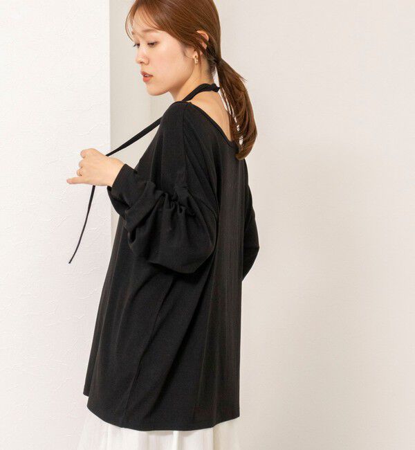 NOLLEY'S「【WEB限定】ウォッシャブルチョーカーカットソー」|Tシャツ・カットソー|