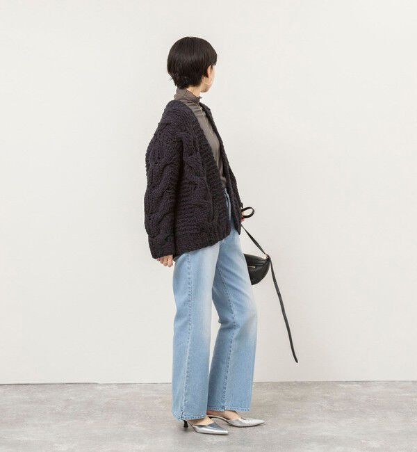 NOLLEY'S sophi「【IRONING/アイロニング】cable rough cardigan」|カーディガン|