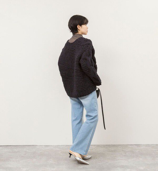 NOLLEY'S sophi「【IRONING/アイロニング】cable rough cardigan」|カーディガン|