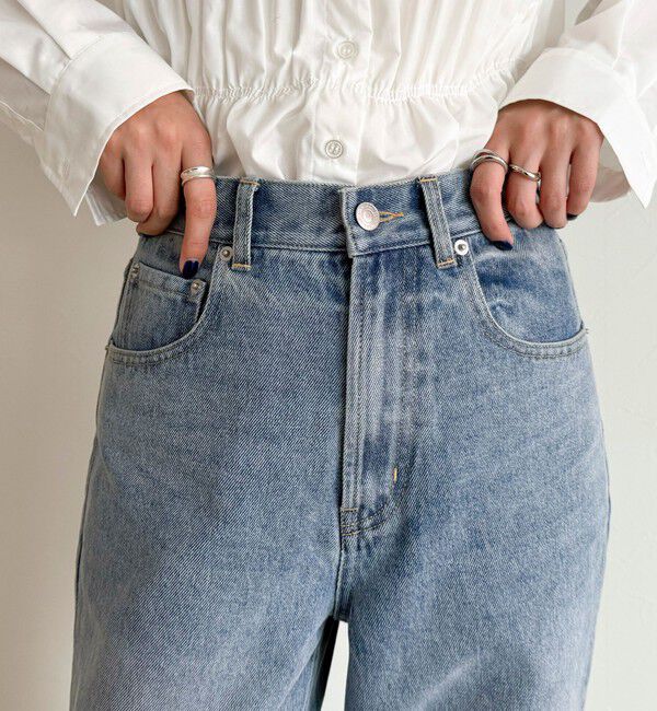 fredy emue「【待望の新色＆サイズ展開追加／@sora_522m企画】BASIC STRAIGHT DENIM」|デニム|