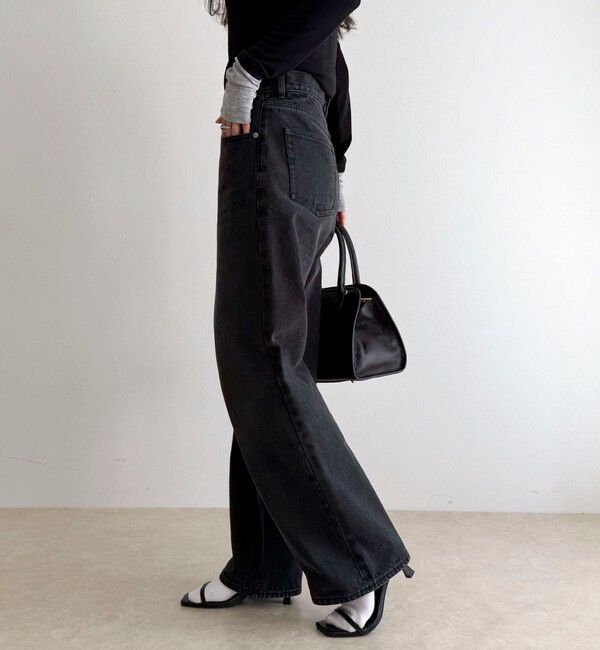 fredy emue「【待望の新色＆サイズ展開追加／@sora_522m企画】BASIC STRAIGHT DENIM」|デニム|