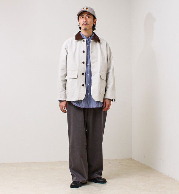GLOSTER「【カラー追加して再登場】WASHED DOG embroidery CAP」|キャップ・キャスケット|