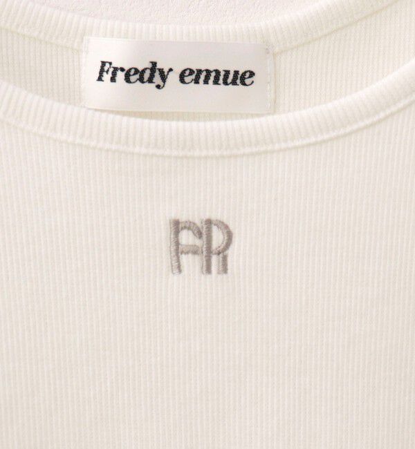 fredy emue「FR刺繍タンクトップ」|タンクトップ|