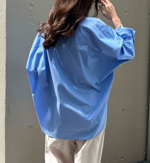 fredy emue「汗染み軽減加工COTTONオーバーシャツ」|シャツ・ブラウス|