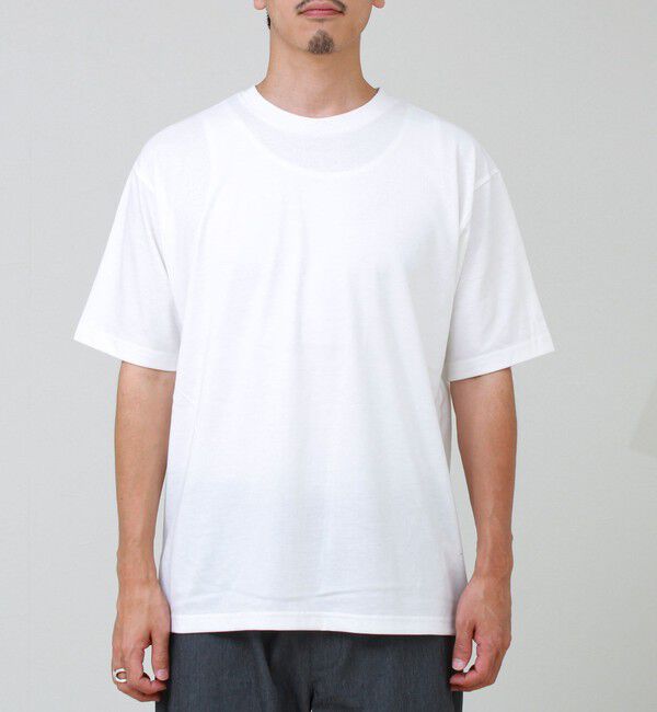 GLOSTER「【Tシャツとカーデの2点セット】ライトリップルKinagashiレイヤードカーディガン」|カーディガン|