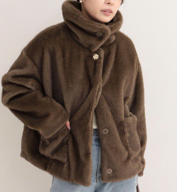 fredy emue「フェイクミンクファーコート」|その他|