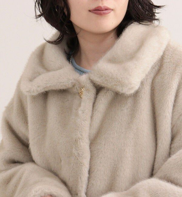 fredy emue「フェイクミンクファーコート」|その他|