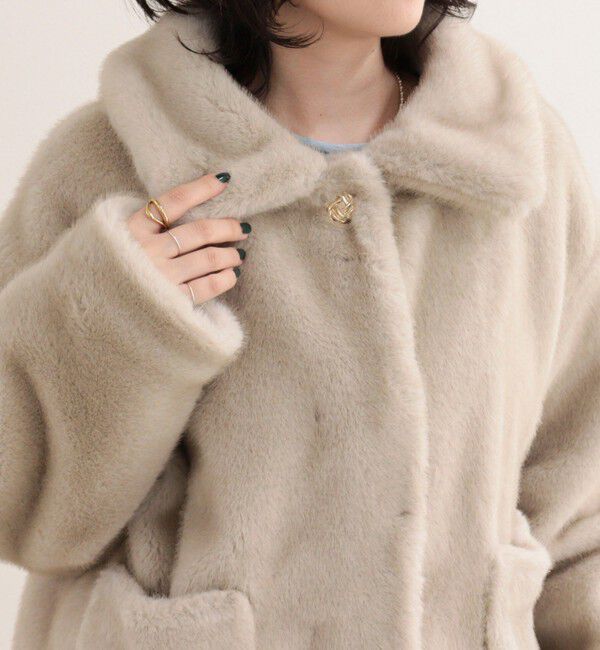 fredy emue「フェイクミンクファーコート」|その他|