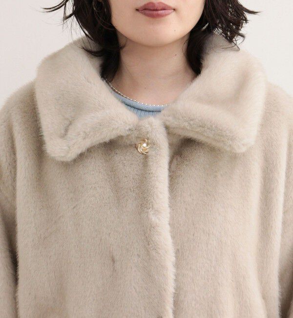 fredy emue「フェイクミンクファーコート」|その他|