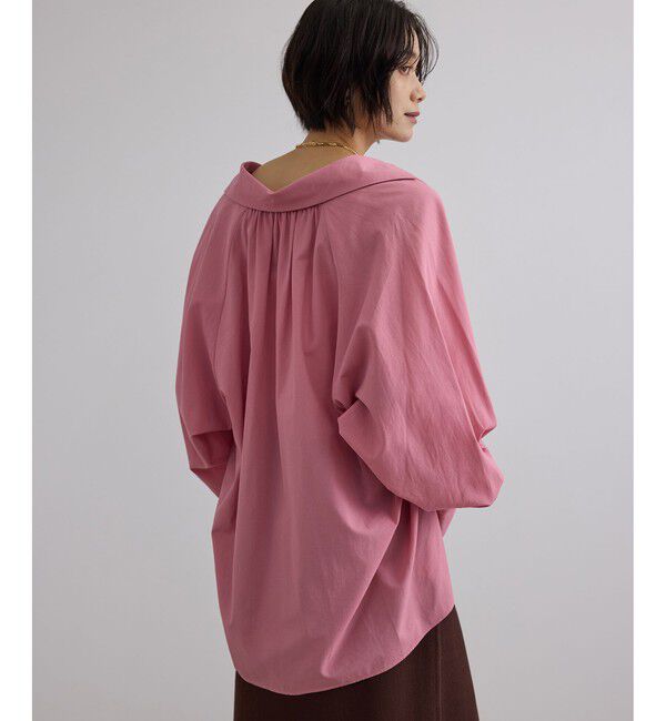 SALON adam et rope'「シアーコットンヴィンテージブラウス」|シャツ・ブラウス|