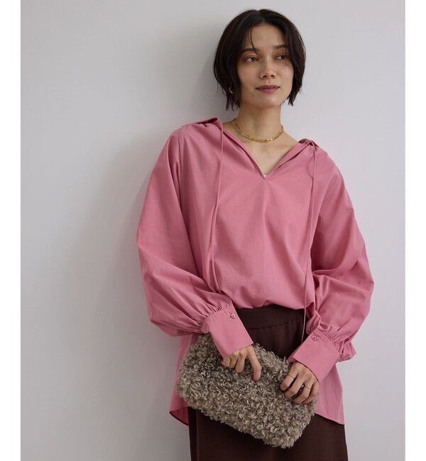 SALON adam et rope'「シアーコットンヴィンテージブラウス」|シャツ・ブラウス|