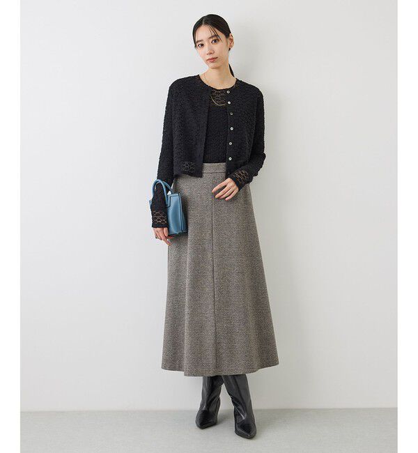 ROPE「【J'aDoRe・ルミネ限定カラー】フラワーレースベーシックカットソー/イージーケア」|Tシャツ・カットソー|