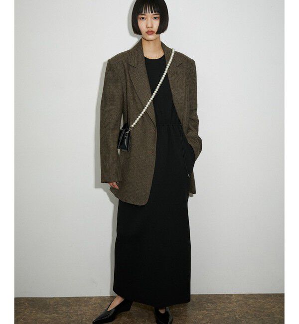 ADAM ET ROPE'「【定番人気】フォルムニットワンピース」|ワンピース|