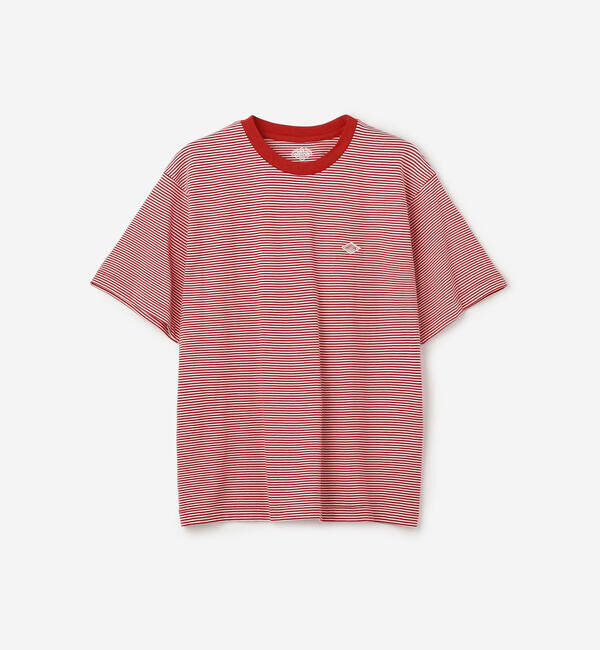 DANTON「DANTON | ボーダー クルーネックTシャツ WOMEN」|Tシャツ・カットソー|