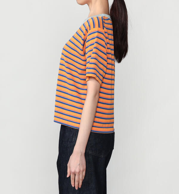  「RYE TENDER | 〈別注〉半袖クルーネックニット WOMEN」|ニット・セーター|