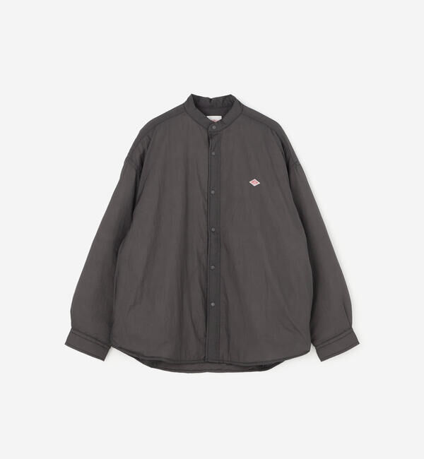 DANTON「DANTON | インサレーション シャツジャケット WOMEN」|ダウン|CHARCOAL