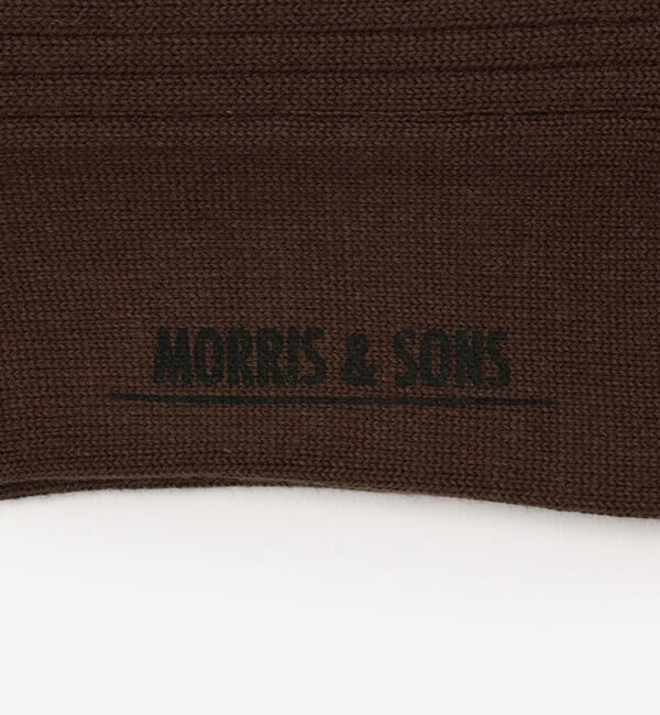 Morris & Sons「MORRIS & SONS | ソフトリブソックス MEN」|ソックス|
