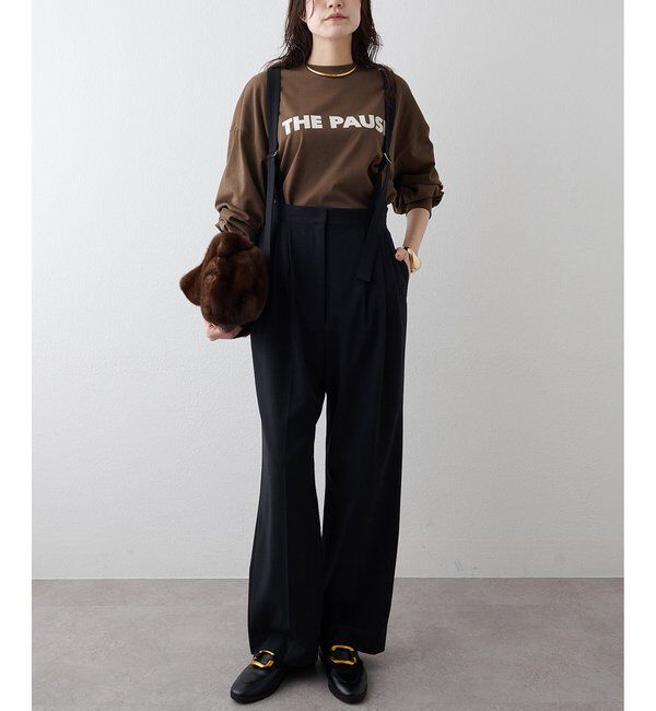 THE PAUSE「【THE PAUSE】THE PAUSEロングスリーブTシャツ」|Tシャツ・カットソー|