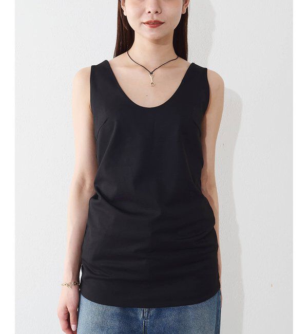  「《セットアップ対応》【THE BAAT】sleeveless top」|Tシャツ・カットソー|ブラック