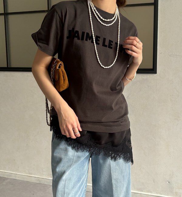  「JAIMELETHEフロッキーロゴTEE」|Tシャツ・カットソー|