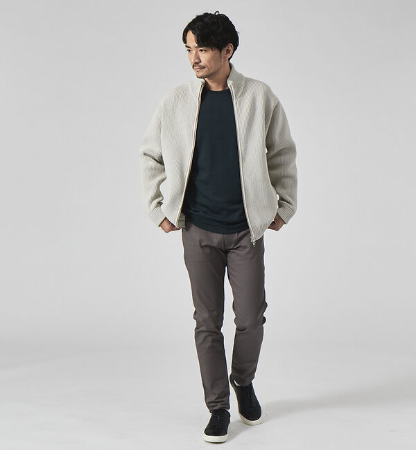 ABAHOUSE「【累計3万本突破】定番 ツイル ストレッチ スリムフィット 5ポケット パンツ」|その他|