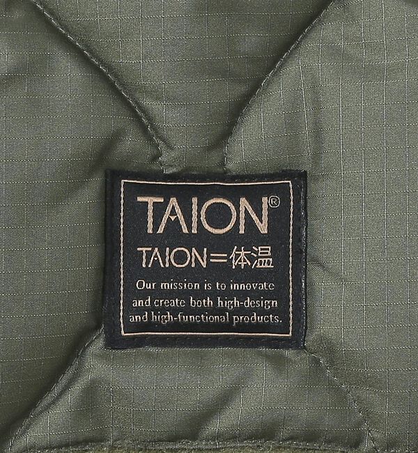 ABAHOUSE「【TAION / タイオン】ミリタリー リバーシブル ダウンネックウォーマー /」|マフラー|