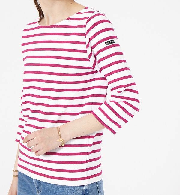 Rouge vif「【CHANTE CLAIR/シャントクレール】ボーダーロンT」|Tシャツ・カットソー|