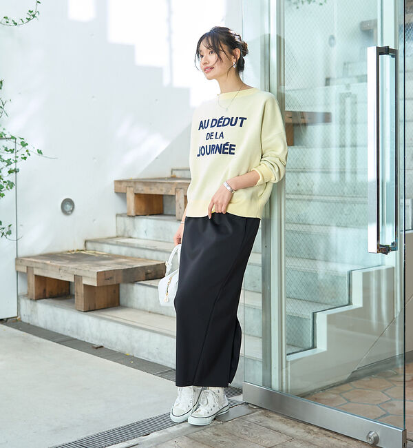 Rouge vif「【一部店舗限定】【追加4】ジャガードロゴニット」|ニット・セーター|