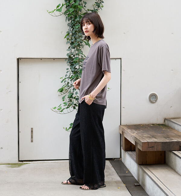 Rouge vif「レースストレートパンツ」|その他|