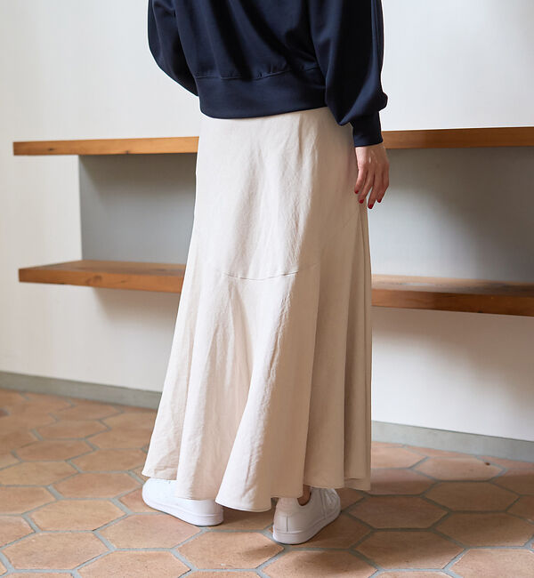 Rouge vif「【定番人気】【2025AW】切替マキシスカート」|スカート|
