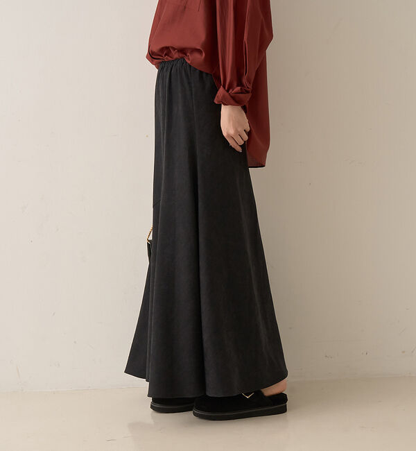 Rouge vif「【定番人気】【2025AW】切替マキシスカート」|スカート|
