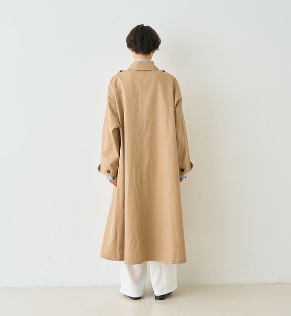 Rouge vif「【2サイズ展開】撥水NEWロングトレンチコート」|トレンチコート|