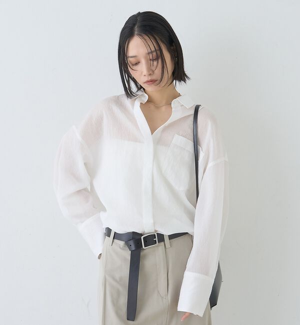 Rouge vif「【2026SS新作】【人気追加】バックツイストシャツ」|シャツ・ブラウス|