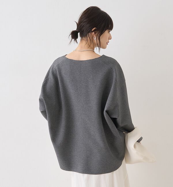 Rouge vif「ダブルフェイスプルオーバーブラウス」|シャツ・ブラウス|