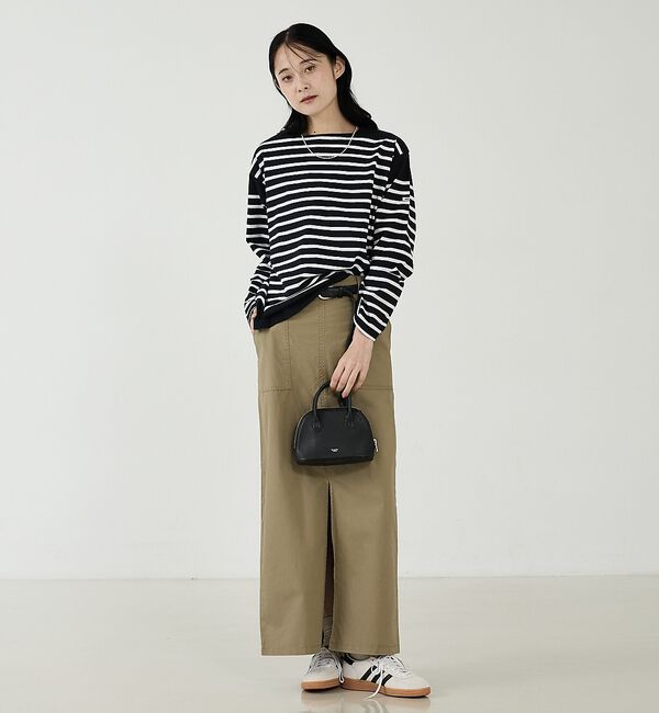 Rouge vif「【blancle/ブランクレ】レザーボストンバッグ/S.LEATHER MICR」|ボストンバッグ|