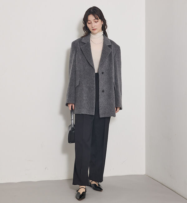qualite「【CLASSY・BAILA掲載】シャギージャコット」|その他|